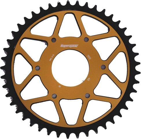 Supersprox RFA-905-45-BLK Edge Steel Sprocket Black for Husqvarna Svartpilen 401 18 in Kuwait