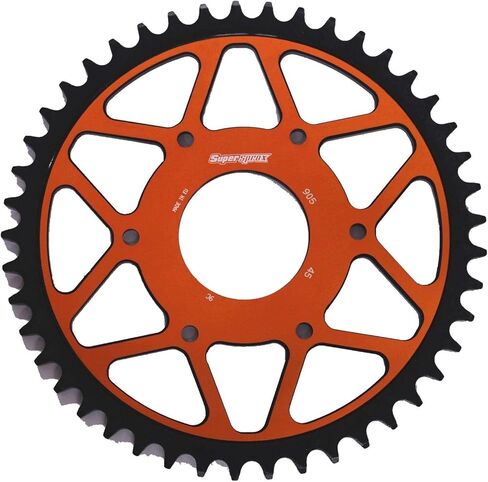 Supersprox RFA-905-45-BLK Edge Steel Sprocket Black for Husqvarna Svartpilen 401 18 in Kuwait