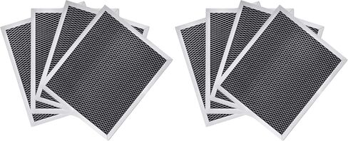 Nispira Replacement Range Hood Grease Filter with Charcoal Compatible with Broan 97007696, S97007696, 6105C, 1172266, 41F. A set of 4 Filters in Saudi Arabia