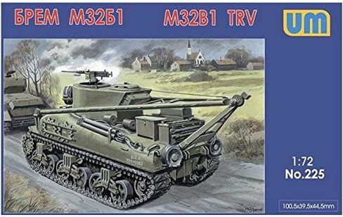 Plastic Model M32B1 Tank Recovery Vehicle WWII 1/72 UM 225 in Saudi Arabia