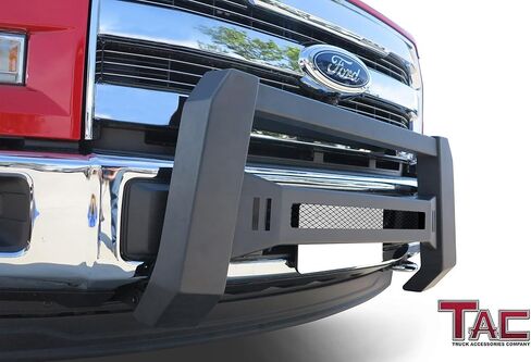 TAC Modular Bull Bar Fit 2004-2025 Ford F150 (Exclude Heritage Edition/All F150 Raptor models/2020-2022 Diesel Models)|2022-2025 F150 Lightning EV Fine Textured Mesh Version in Saudi Arabia