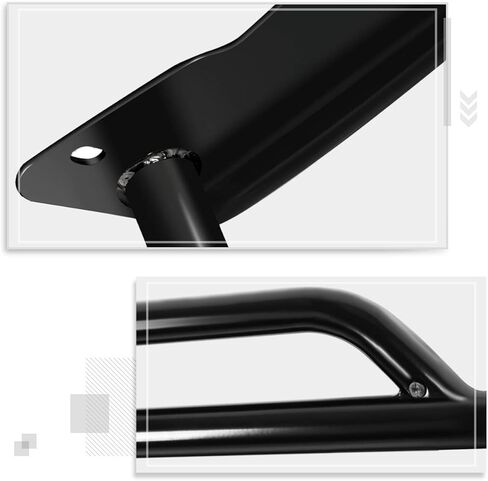 Compatible with Chevy Silverado 1500HD/2500,03-07 Bumper Brush Grille Guard Protector,Black in Saudi Arabia