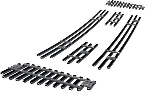 APS متوافق مع Ford F-150 2004-2008 Bar Style الرئيسي العلوي من الفولاذ المقاوم للصدأ الكروم 8x6 شبكة أمامية من البليت F65726C in Saudi Arabia