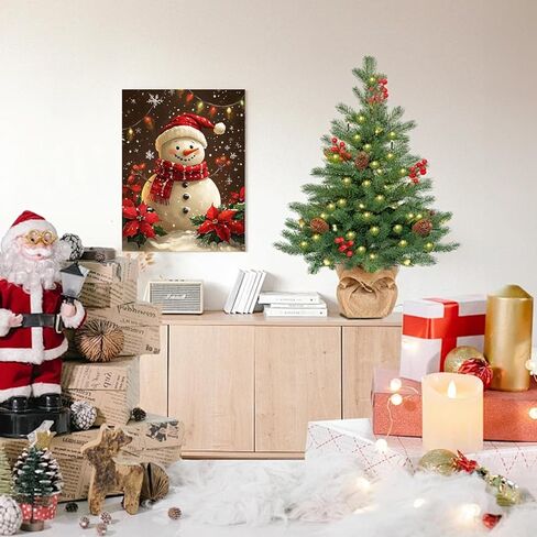 ZeeLionArt Christmas Diamond Art Kits for Adults,5D Vintage Nutcracker Diamond Painting for Beginner,DIY Full Drill Diamond Painting Kit,Home Wall Decor Bathroom Diamond Painting (12x16 Inch) in Saudi Arabia