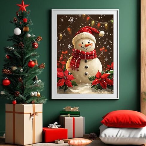ZeeLionArt Christmas Diamond Art Kits for Adults,5D Vintage Nutcracker Diamond Painting for Beginner,DIY Full Drill Diamond Painting Kit,Home Wall Decor Bathroom Diamond Painting (12x16 Inch) in Saudi Arabia