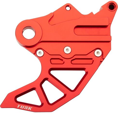 Tusk دعم فرجار الفرامل الخلفي مع واقي قرص الفرامل باللون الأحمر متوافق مع Beta 300 Xtrainer 2015-2025/300 RR 2013-2024/300 RR Race Edition 2019-2025 in Saudi Arabia