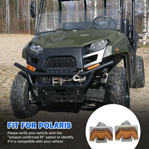 Rear Left Right Brake Caliper Assembly for Polaris UTV Ranger 400 2010-2013 Ranger 500 2011-2013 Ranger 800 Midsize 2013 with Pads 1911614 1911615 in Saudi Arabia