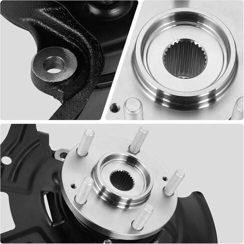 DNA MOTORING Front Right Passenger Side Loaded Knuckle Assembly Compatible with Hyundai Sonata 2011-2013,w/o Sport Suspension. w/ 27 Splines, OEM-KNCK-025-R in Saudi Arabia