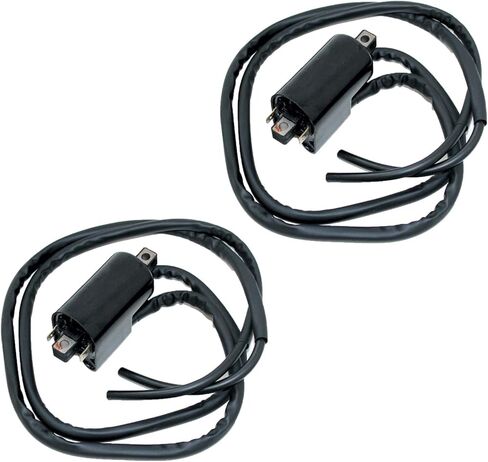 Caltric 2 Ignition Coils Compatible with Suzuki Gs1150 Gs1150Ese Gs1150Esf Gs1150Esg 1984 1985 1986 in Saudi Arabia