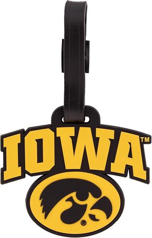 University of Iowa Luggage Tag Hawkeyes Vintage Tags Bag (PVC Luggage Tag - Design C) in Saudi Arabia