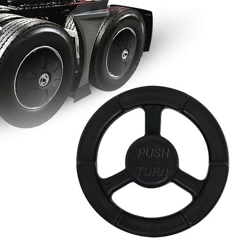 Heel HUB Cap Cover for 2018 Freightliner Cascadia (Wheel Hub Cap Cover with Mount Bracket) in Saudi Arabia