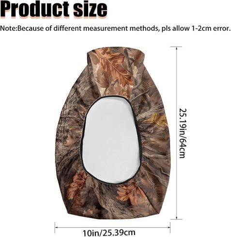 Wanyint All-Season ATV Seat Cover 25.2x10 Inch Waterproof & UV Resistant Universal Four Wheeler Seat Cover Stretch Fit for Honda Rancher 420/Yamaha Kodiak 450, Southwest Aztec Red in Kuwait