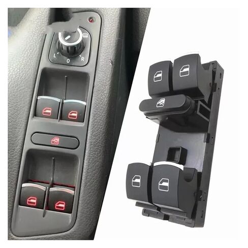 Car Window Regulator Switch for for T&iguan for G&olf for MK5 MK6 for Passat B6 for CC for Seat for Leon MK2 5ND959857 Power Window Master Switch Control Button Push Button Switches in Saudi Arabia