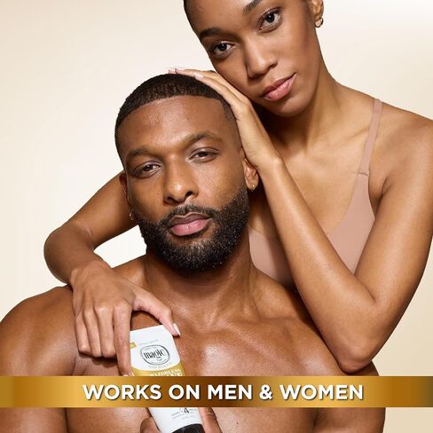 Razorless Shaving Cream for Men by SoftSheen-Carson Magic, Hair Removal Cream, for Bald Head Maintenance, No Razor Needed, Depilatory Cream Works in 4 Minutes for Coarse Curly Hair, 6 oz in Saudi Arabia