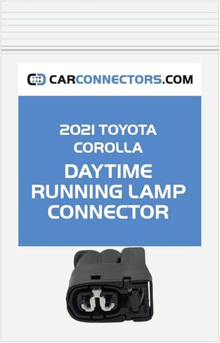 Daytime Running Lamp Connector for 2021 Toyota Corolla in Saudi Arabia