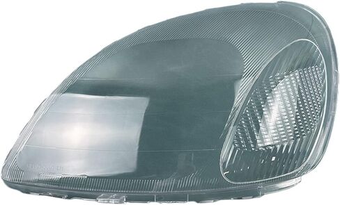 متوافق مع Yaris 1999 2000 2001 2002 ملحقات السيارة غطاء المصباح شفاف عاكس الضوء مصباح عدسة كشافات قذيفة شبكي (A Piar) in Kuwait