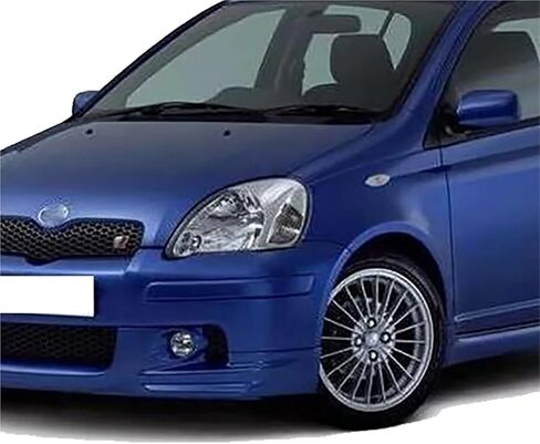 متوافق مع Yaris 1999 2000 2001 2002 ملحقات السيارة غطاء المصباح شفاف عاكس الضوء مصباح عدسة كشافات قذيفة شبكي (A Piar) in Kuwait