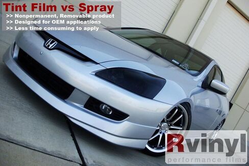 Rvinyl Headlight Pre Cut Film Cover Kit in Matte Smoke Compatible with Ford Flex 2009-2012 - Adhesive Backs in Saudi Arabia