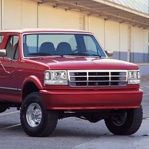 المصابيح الأمامية ومصابيح الزاوية LED DRL متوافقة مع GMC C10 C/K سوبربان سييرا 1994-1999، تناسب GMC C/K 1500/2500/3500 1994 1995 1996 1997 1998 in Saudi Arabia