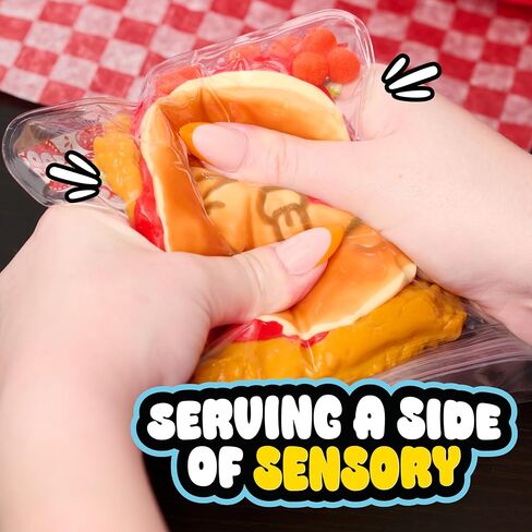 Ooey Gooey Gooey Grill Chicken BBGoo Set with Toppings, Super Soft and Squishy Play Food, Fidget and Sensory Toy for Kids, Girls, Boys, Ages 3 and Up by Just Play in Saudi Arabia