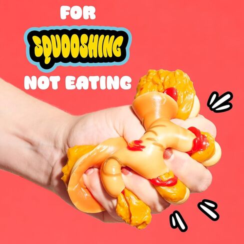 Ooey Gooey Gooey Grill Chicken BBGoo Set with Toppings, Super Soft and Squishy Play Food, Fidget and Sensory Toy for Kids, Girls, Boys, Ages 3 and Up by Just Play in Saudi Arabia