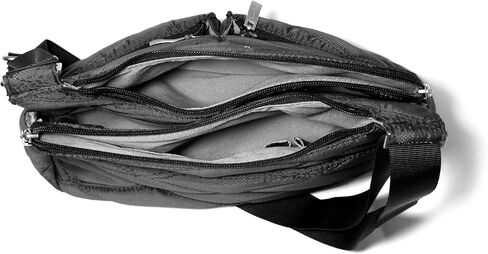 Baggallini Cross Over Crossbody Bag for Women - Lightweight Water-Resistant Travel Bag - Adjustable Strap Extar Pockets in Saudi Arabia
