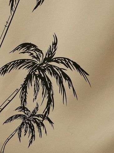 GORGLITTER Men's Hawaiian Matching Set Summer Beach 2 Piece Outfits Flower Button Down Shirts and Shorts Set in Kuwait