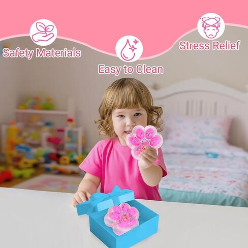 لعبة Big Taba Squishy Cat Paw Fidget Toy، ألعاب Squishies Squeeze للفتيات من سن 4 إلى 8 سنوات، لعبة حسية لزجة فائقة النعومة هدايا الحفلات للأطفال من سن 8 إلى 12 عامًا، تخفيف التوتر والتوحد (وردي وواضح) in Kuwait
