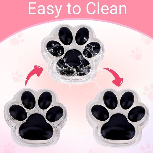 لعبة Big Taba Squishy Cat Paw Fidget Toy، ألعاب Squishies Squeeze للفتيات من سن 4 إلى 8 سنوات، لعبة حسية لزجة فائقة النعومة هدايا الحفلات للأطفال من سن 8 إلى 12 عامًا، تخفيف التوتر والتوحد (وردي وواضح) in Saudi Arabia