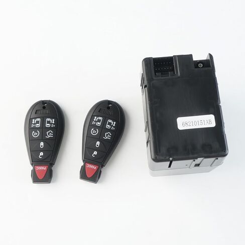 68210151AB Wireless Ignition Switch Module Keyless Entry Receiver for Chrysler 300, for Dodge Challenger Ram 2500 Pickup, Replaces 68210151AB 5026298AD 68064790AD 5026446AC in Saudi Arabia