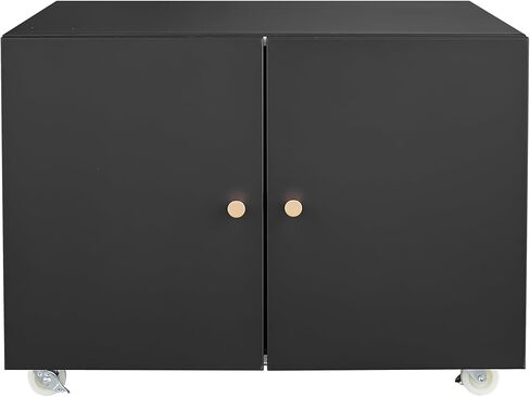 Print Mobile Printer Stand, Rolling Filing Cabinet, Lateral Office Filing Cabinet fits A4 or Letter Size for Home Office (White, H23.62) in Saudi Arabia