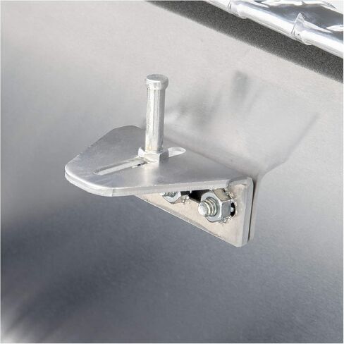 صندوق أدوات الشاحنة من الألومنيوم ذو الجدار الثقيل مقاس 54 بوصة UWS EC10101 مع غطاء منخفض وغطاء صلب in Kuwait