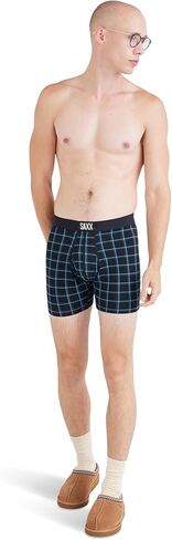 Saxx Underwear Men's Boxer Briefs - Ultra Boxer Briefs with Built-in Ballpark Pouch Support Pack of 2 in Kuwait