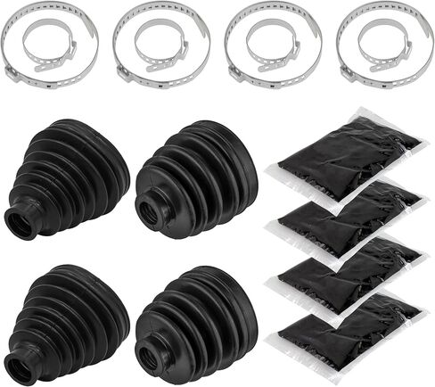 Caltric Rear CV Axle Boots Compatible with Polaris General XP 1000 2020-2025 / General XP4 1000 2020-2025 / Qty 2 in Saudi Arabia