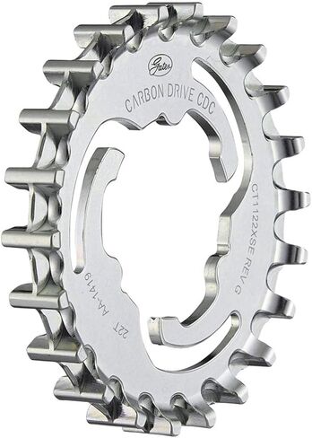 Gates Carbon Drive CDC Rear Sprocket for 3-Lobe SureFit - 24t, Silver in Saudi Arabia