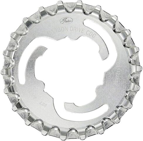 Gates Carbon Drive CDC Rear Sprocket for 3-Lobe SureFit - 24t, Silver in Saudi Arabia
