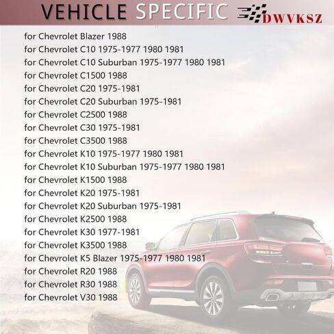 استبدال عمود إدخال ناقل الحركة اليدوي لسيارة شيفروليه K10 سوبربان 6.6L 1975 1976 1977، لسيارة شيفروليه K5 بليزر 5.0L 1977 1980 1981 (1x) in Saudi Arabia