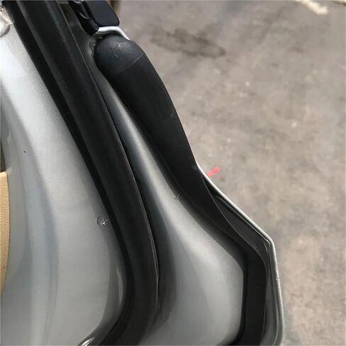 2pcs Car Door Edge Weatherstrip Rubber Sealing B Pillar Noise Windproof Protection Front Auto Sealant Accessories Decorat Strip in Saudi Arabia