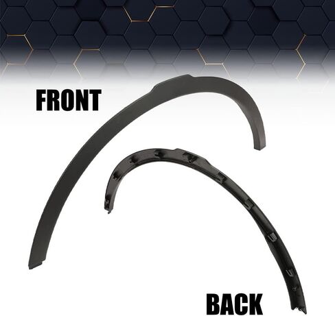 PIT66 Fender Flare، متوافق مع 2012-2017 Land Rover Range Rover Evoque Front Right، استبدال مباشر لما بعد البيع لـ #LR027249 in Saudi Arabia