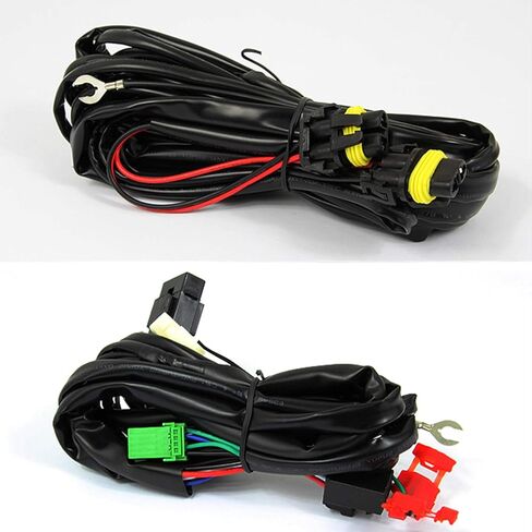 AKKON - For 2013-2015 Honda Civic Sedan Bumper Driving Fog Lights Yellow JDM Driver/Passenger Lamps with Switch/Bulbs in Saudi Arabia