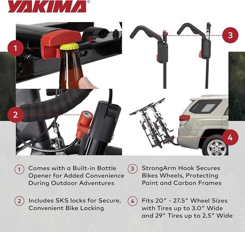 YAKIMA, HoldUp Hitch Mount Tray Bike Rack in Kuwait