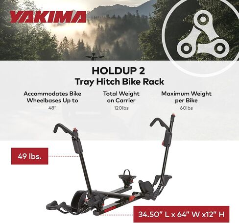 YAKIMA, HoldUp Hitch Mount Tray Bike Rack in Kuwait