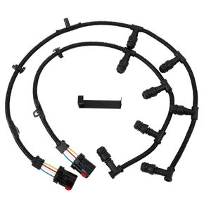6.0 Glow Plug Harness with Removal Tool 6.0L Engine Harness Compatible with 2004-2010 Diesel 5C3Z12A690A 4C2Z12A690AB Replacement in Kuwait