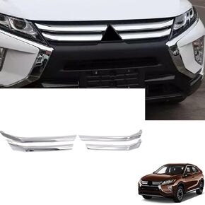 For Mitsubishi Eclipse Cross 2018 2019 2020 2021 2022 Chrome Exterior Front Grille Grill Strips in Saudi Arabia