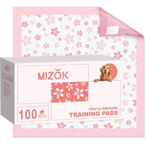 وسادات MIZOK للجراء مقاس 22 × 22 بوصة بنمط زهر الكرز، 200 قطعة in Kuwait