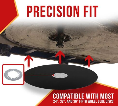 Mytee Products 10 Pack Zinc Coated Replacement Retention Clip Inner Diameter 2-3/4" Inches Compatible with 36" Fifth Wheel Lube Disc in Saudi Arabia