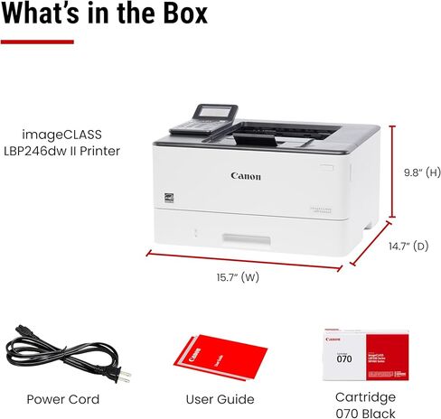 Canon imageCLASS LBP246dw Wireless, Mobile Ready, Duplex Laser Printer in Saudi Arabia