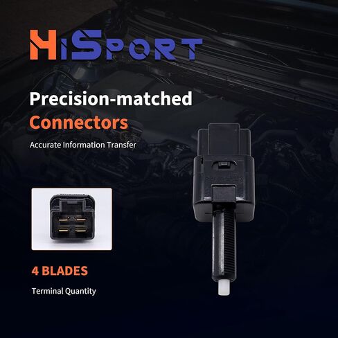 مفتاح ضوء الفرامل HiSport 25320-JN00A متوافق مع إنفينيتي Ex35 Ex37 FX35 FX45 FX50 G25 G35 G37 M35 Q40 بديل لنيسان 350z Altima Nv1500 Pathfinder Rogue Titan Versa Frontier Xterra in Saudi Arabia