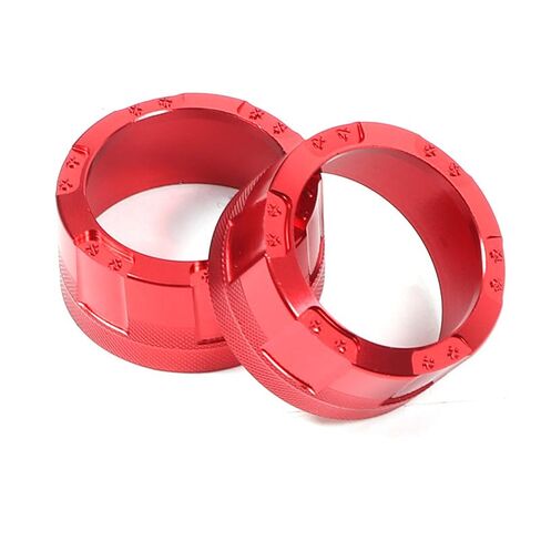 for Hummer EV Accessories Rear Air Conditioner Switch Button Knob Cover,Climate Control Knob Aluminum A/C Decal Trim Rings for Hummer EV SUV Truck 2024 2025+ (Mecha Model Red) in Saudi Arabia