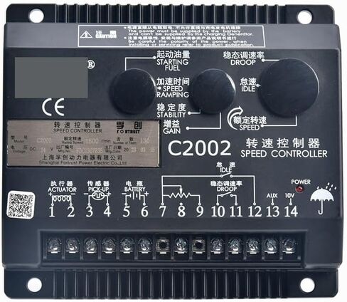 Replacement C2002 Governor Speed Controller for Generator DC Motor Speed Control Panel(C2002 original) in Saudi Arabia